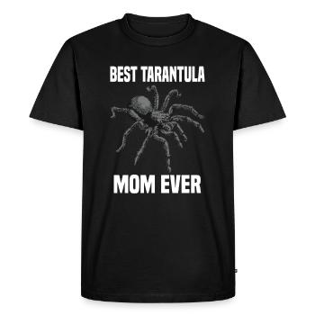 Tarentule Arachnide de compagnie - T-shirt Premium bio Homme - noir - Devant - Nico (187cm)