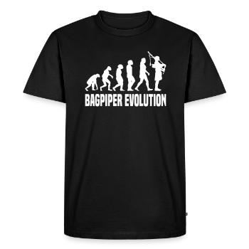 Cornemuse Instrument de musique de cornemuse - T-shirt Premium bio Homme - noir - Devant - Nico (187cm)