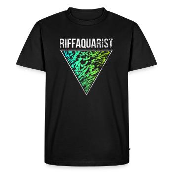 Riffaquarist Aquaristique Aquaristique Corall - T-shirt Premium bio Homme - noir - Devant - Nico (187cm)
