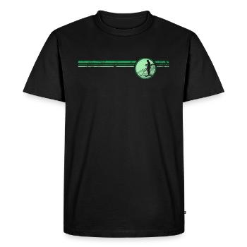 detectorists - Men's Premium Organic T-Shirt - black - Front - Nico (187cm)