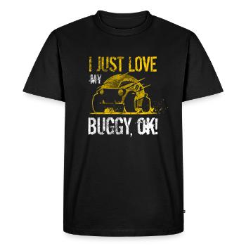 Buggy 4x4 hors route - T-shirt Premium bio Homme - noir - Devant - Nico (187cm)