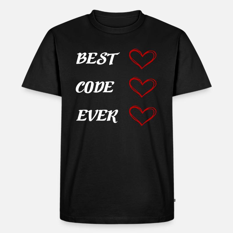 Programmierer - Männer Premium Bio T-Shirt - Schwarz