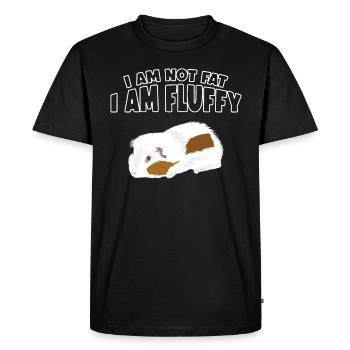 Cochons d'Inde Rosette Cochons d'Inde - T-shirt Premium bio Homme - noir - Devant - Nico (187cm)
