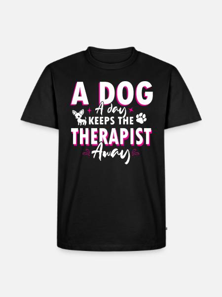 Chihuahua - Men's Premium Organic T-Shirt - black