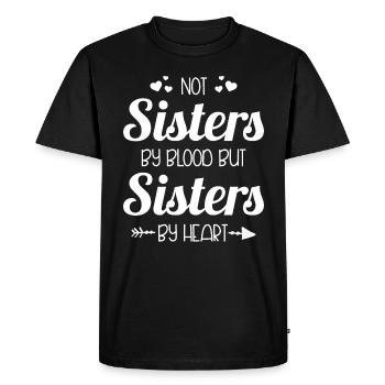 Sister Sisters - Men's Premium Organic T-Shirt - black - Front - Nico (187cm)