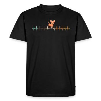Chihuahua - T-shirt Premium bio Homme - noir - Devant - Nico (187cm)
