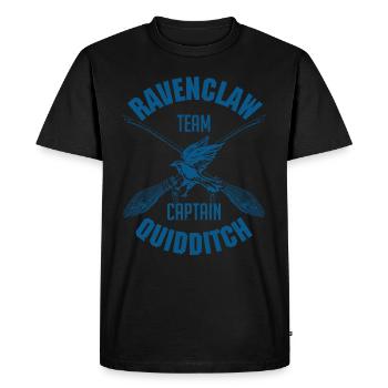 Harry Potter Ravenclaw Team Captain Quidditch - Männer Premium Bio T-Shirt - Schwarz - Vorne - Nico (187cm)