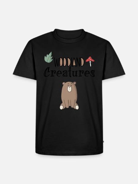 Forêt - T-shirt Premium bio Homme - noir
