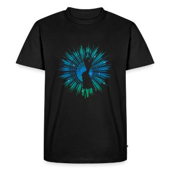 Danse du ventre - T-shirt Premium bio Homme - noir - Devant - Nico (187cm)