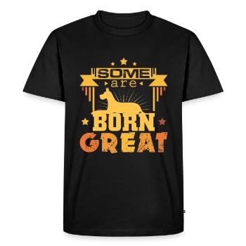 Deutsche Dogge - T-shirt Premium bio Homme - noir - Devant - Nico (187cm)