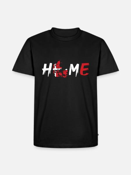 Denmark Home - Men's Premium Organic T-Shirt - black