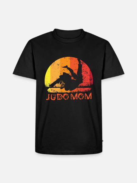 Judo Mom - Men's Premium Organic T-Shirt - black