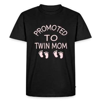 Twin Mom - T-shirt Premium bio Homme - noir - Devant - Nico (187cm)