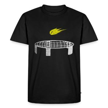 Spikeball - T-shirt Premium bio Homme - noir - Devant - Nico (187cm)
