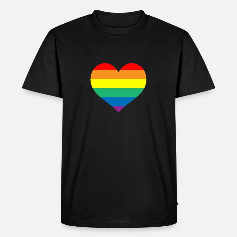 CSD - Männer Premium Bio T-Shirt - Schwarz