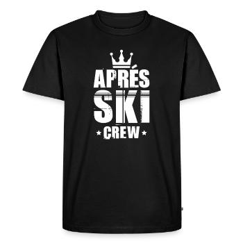Équipe de ski Apres - T-shirt Premium bio Homme - noir - Devant - Nico (187cm)