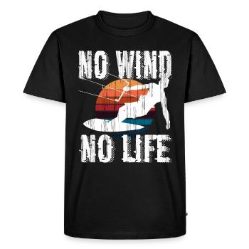 Kitesurf kiteboard kitesurf kiteboard - T-shirt Premium bio Homme - noir - Devant - Nico (187cm)