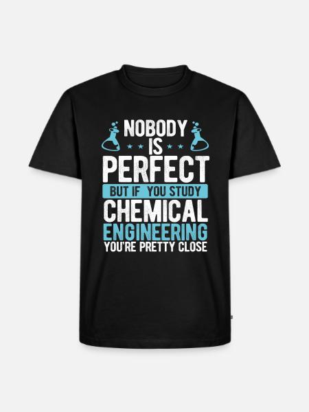 Chemical Engineering Process Chemical Engineer - Männer Premium Bio T-Shirt - Schwarz