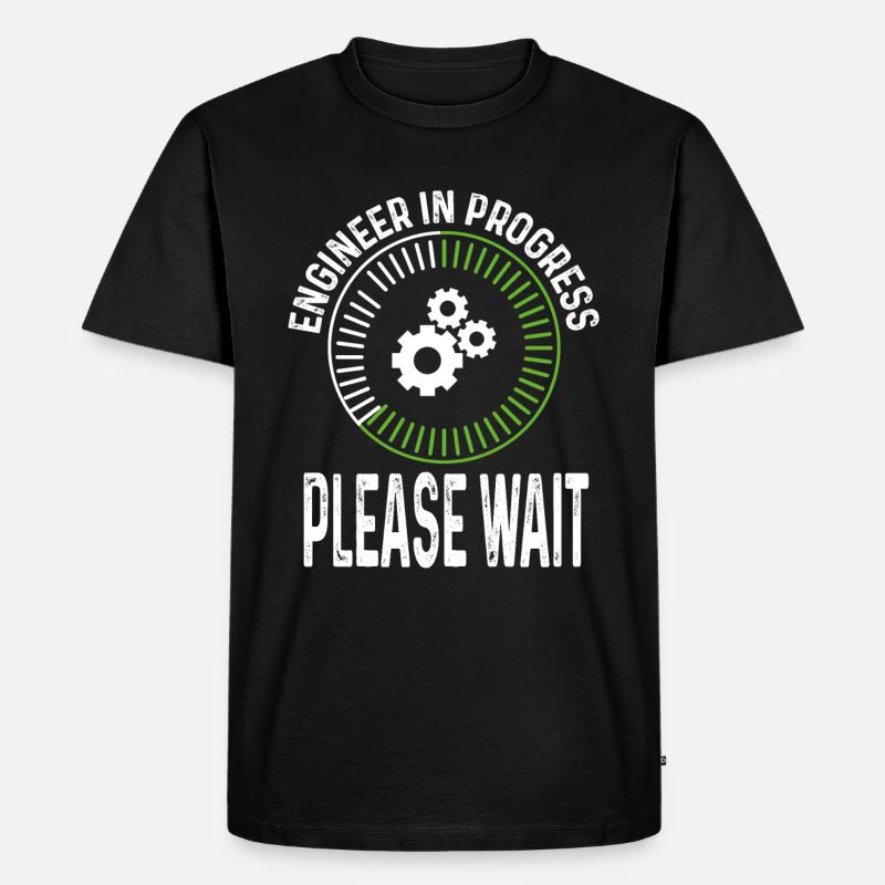 Engineering Engineering School Future Engineer - Männer Premium Bio T-Shirt - Schwarz