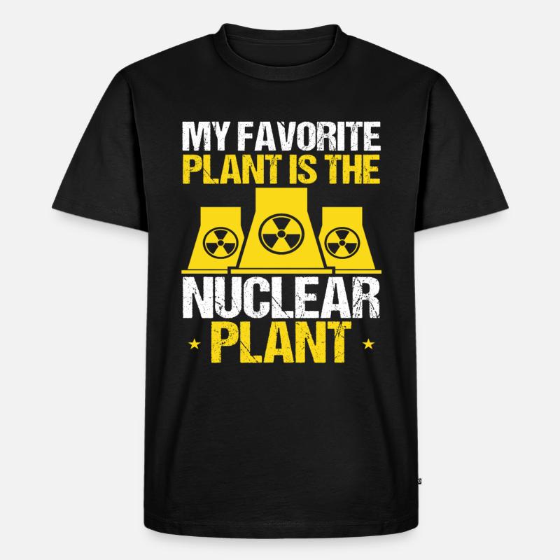 Nuclear Engineer Superpower Engineering Student - Männer Premium Bio T-Shirt - Schwarz