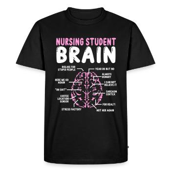 Nursing School Graduation Party Nursing Student - Men's Premium Organic T-Shirt - black - Front - Nico (187cm)