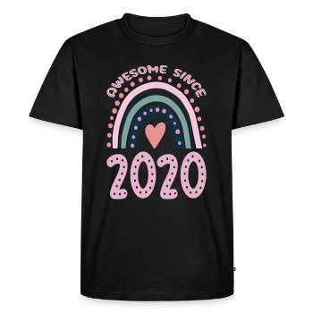 Fantastique depuis 2020 - T-shirt Premium bio Homme - noir - Devant - Nico (187cm)