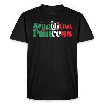 Neapolitan Princess Italian Family - Men's Premium Organic T-Shirt - black - Front - Nico (187cm)