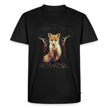 Fashion Victim - T-shirt Premium bio Homme - noir - Devant - Nico (187cm)