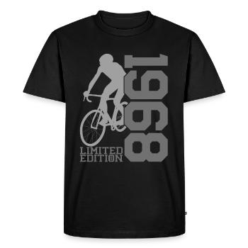 Édition limitée 1968 - Cyclist Pride - T-shirt Premium bio Homme - noir - Devant - Nico (187cm)