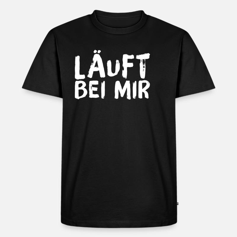 Cooler Spruch - Männer Premium Bio T-Shirt - Schwarz