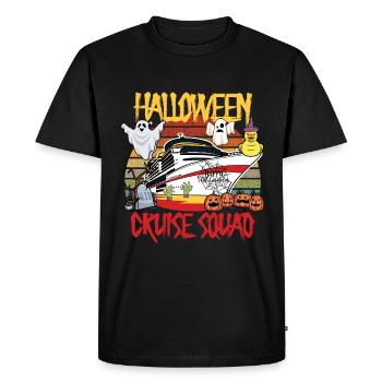 Halloween Cruise Squad Rubber Duck Hunting Ship Bootf - T-shirt Premium bio Homme - noir - Devant - Nico (187cm)
