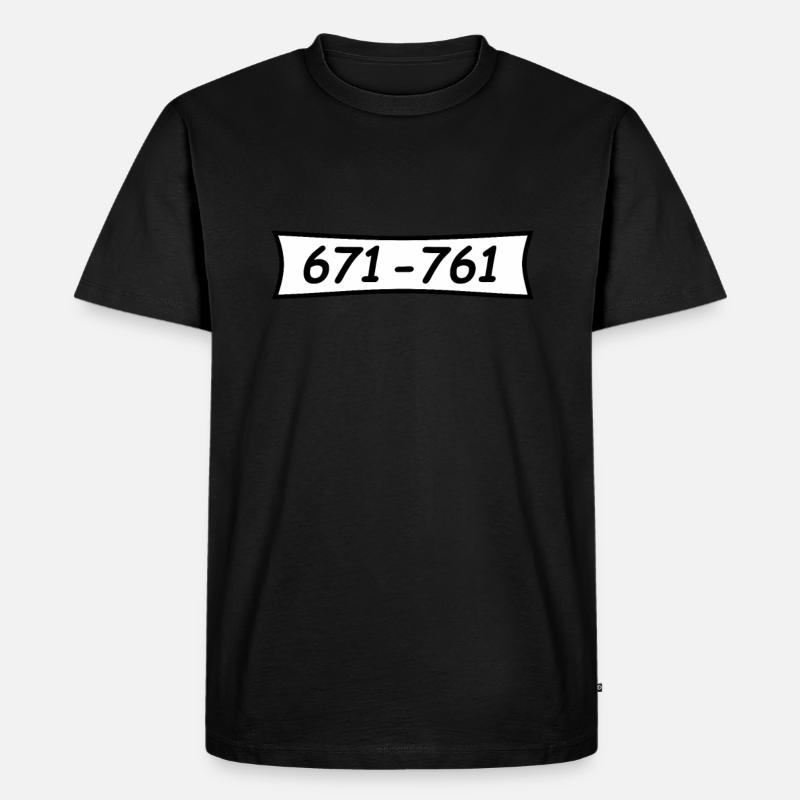 Panzerknacker Nummer 671 761 - Männer Premium Bio T-Shirt - Schwarz
