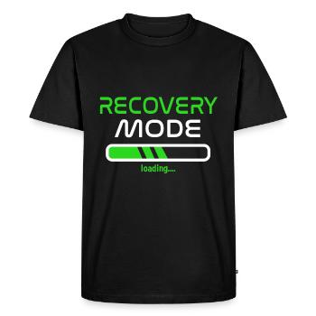 Mode de récupération amusant sur Get Well Joke - T-shirt Premium bio Homme - noir - Devant - Nico (187cm)