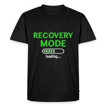 Mode de récupération amusant sur Get Well - T-shirt Premium bio Homme - noir - Devant - Nico (187cm)