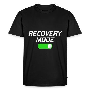 Mode de récupération amusant sur Get Well Joke - T-shirt Premium bio Homme - noir - Devant - Nico (187cm)