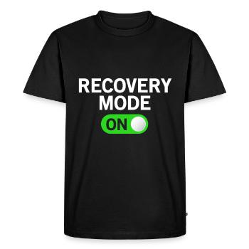 Mode de récupération amusant sur Get Well Joke - T-shirt Premium bio Homme - noir - Devant - Nico (187cm)