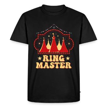 Circus Ringmaster Costume - T-shirt Premium bio Homme - noir - Devant - Nico (187cm)