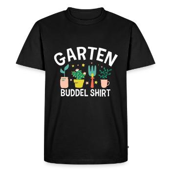 Hobby Jardinier Jardinage Jardin Fées Jardin Buddel - T-shirt Premium bio Homme - noir - Devant - Nico (187cm)