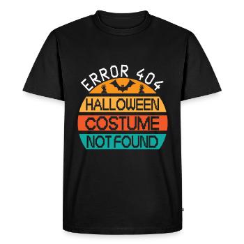 Erreur 404 costume introuvable - T-shirt Premium bio Homme - noir - Devant - Nico (187cm)
