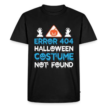 Erreur 404 costume introuvable - T-shirt Premium bio Homme - noir - Devant - Nico (187cm)