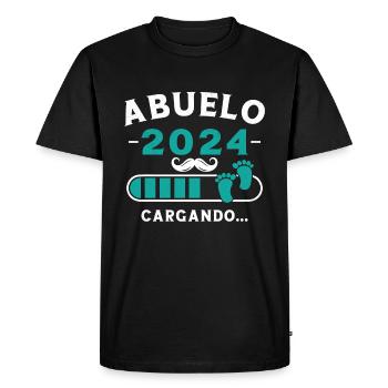 Grandpa 2024 Loading - Men's Premium Organic T-Shirt - black - Front - Nico (187cm)