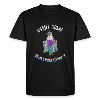 UniCorn Unicorn Dealer Drugs Gras M coka deal new - Men's Premium Organic T-Shirt - black - Front - Nico (187cm)