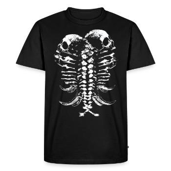 Creation - Men's Premium Organic T-Shirt - black - Front - Nico (187cm)