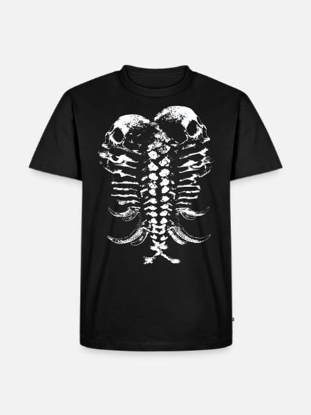 Die Schöpfung - Männer Premium Bio T-Shirt - Schwarz