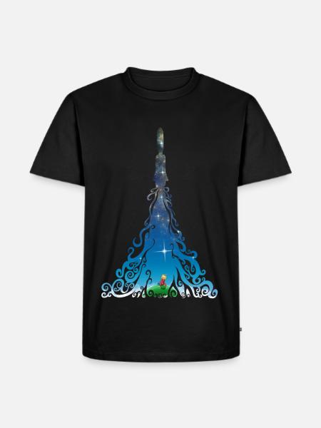 Rocket dreams - Men's Premium Organic T-Shirt - black