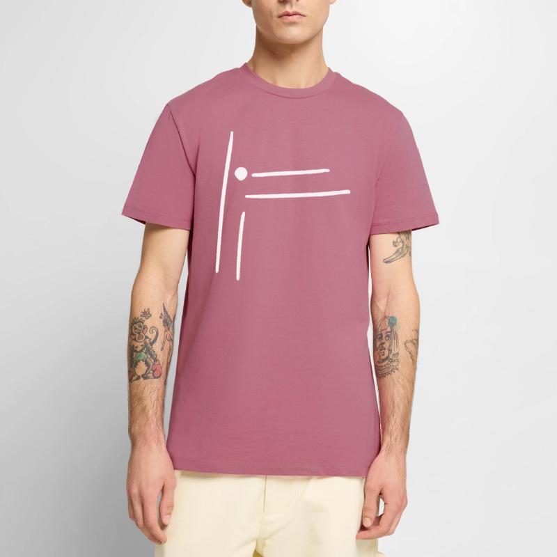angular frame vector design Men's Premium Organic T-Shirt