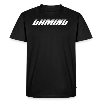 Gaming Team Fan Coach T-Shirt - T-shirt Premium bio Homme - noir - Devant - Nico (187cm)