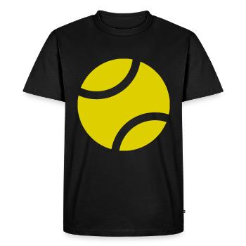 Tennis Tennis Player Tennis Ball Tennis Lovers - Men's Premium Organic T-Shirt - black - Front - Nico (187cm)