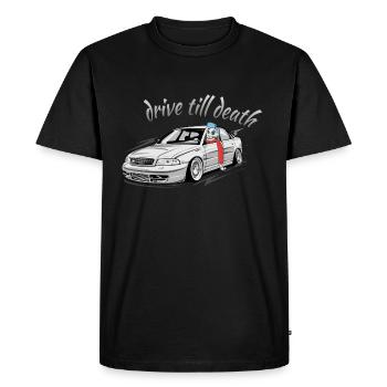 S4 B5 Limousine drive till death - Men's Premium Organic T-Shirt - black - Front - Nico (187cm)