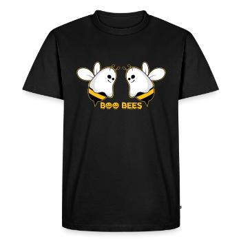 Boo Bees - T-shirt Premium bio Homme - noir - Devant - Nico (187cm)